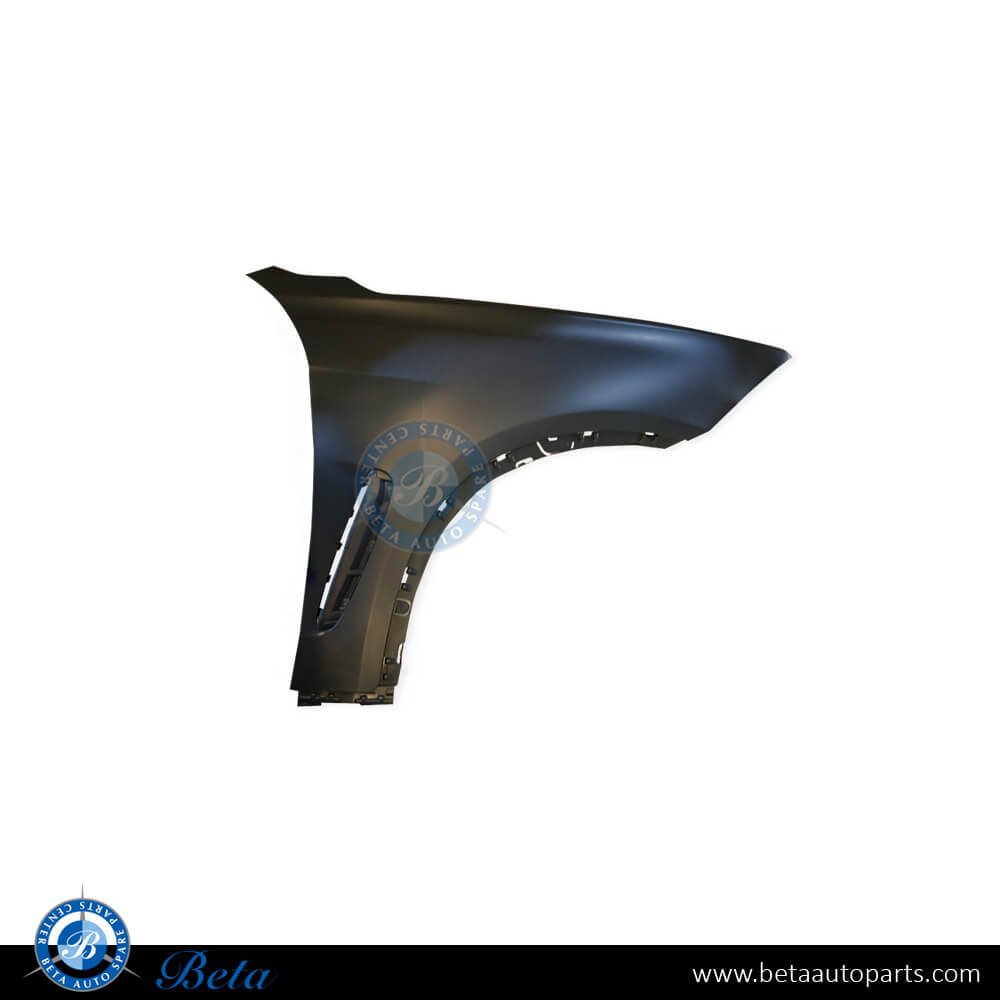 Right Side Fender without Signal Lamp Hole - Plastic for BMW X6 F16 2015-2019 models, Part Number 51657418956 Right Side Fender without Signal Lamp Hole - Plastic for BMW X6 F16 2015-2019 models, Part Number 51657418956